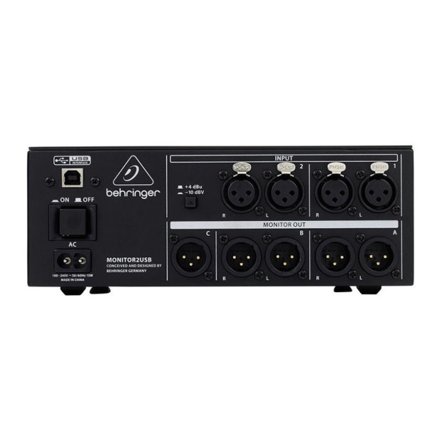کارت صدا و مانیتور کنترلر بهرینگر Behringer MONITOR2USB