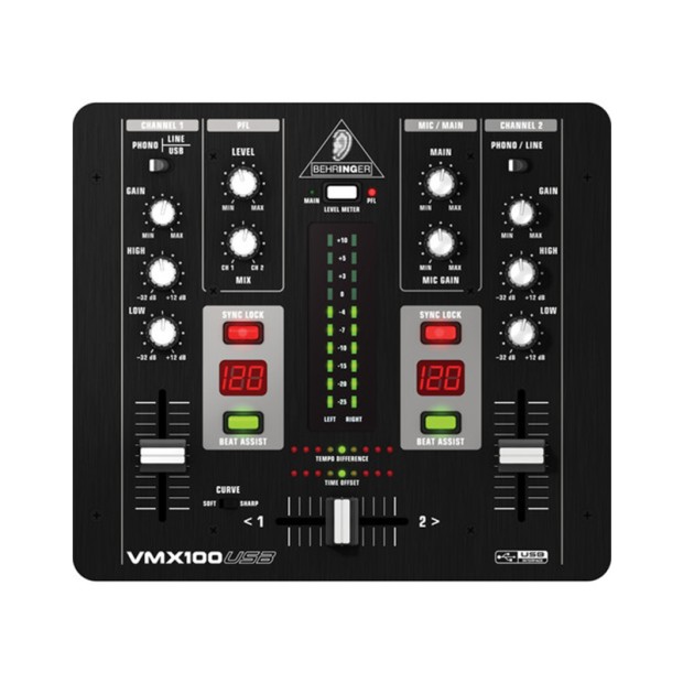 میکسر دی جی بهرینگر Behringer VMX100USB