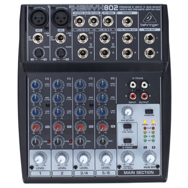میکسر صدا بهرینگر Behringer Xenyx 802