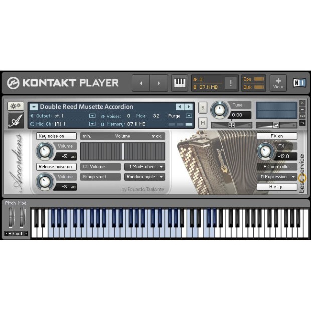 وی اس تی پلاگین بست سرویس Best Service Accordions