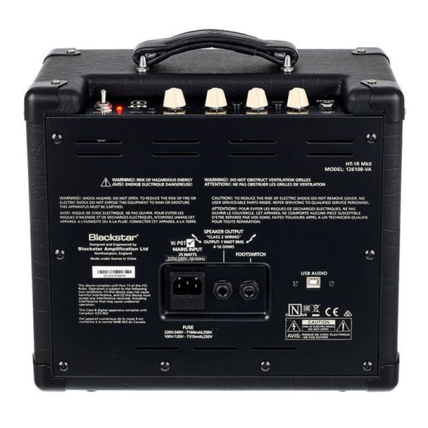 آمپلی فایر گیتار بلک استار Blackstar HT1R MKII 1x8" 1-watt Tube Combo Amp with Reverb
