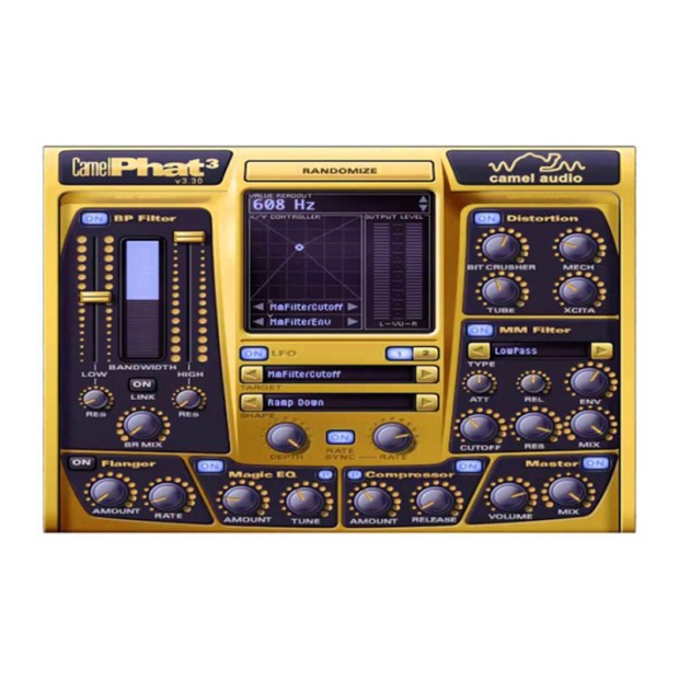 وی اس تی پلاگین کمل آدیو Camel Audio CamelPhat 
