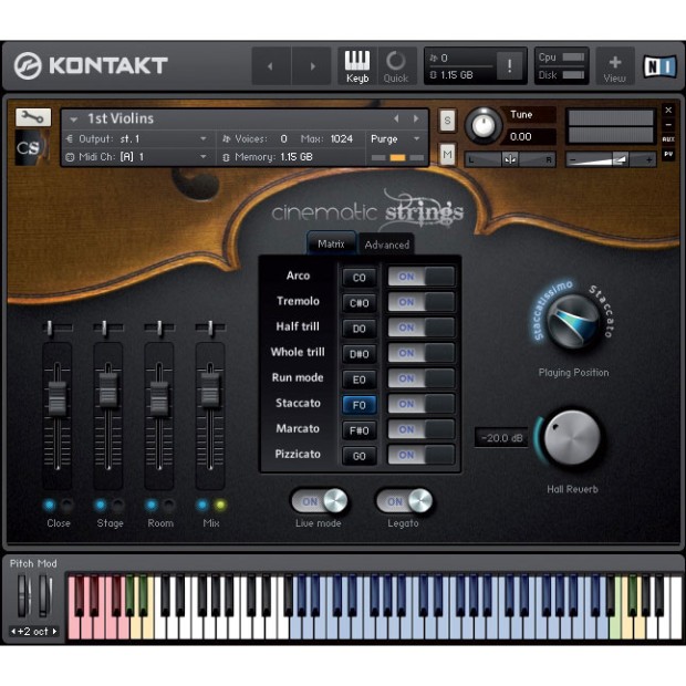 وی اس تی پلاگین سینماتیک استرینگز Cinematic Strings Cinematic Strings 2