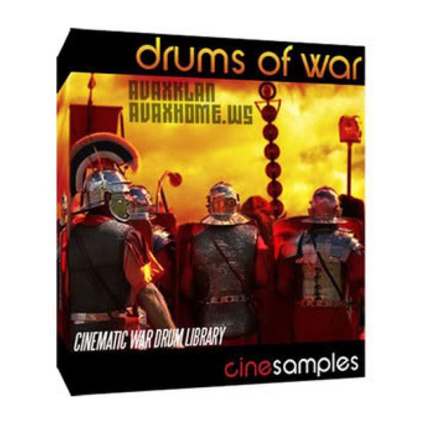 وی اس تی پلاگین CineSamples CineSamples Drums Of War