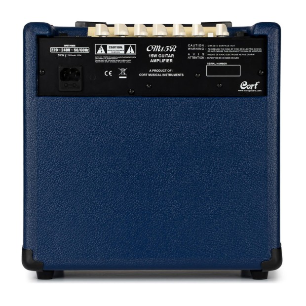 آمپلی فایر گیتار الکتریک کورت Cort CM15R Dark Blue