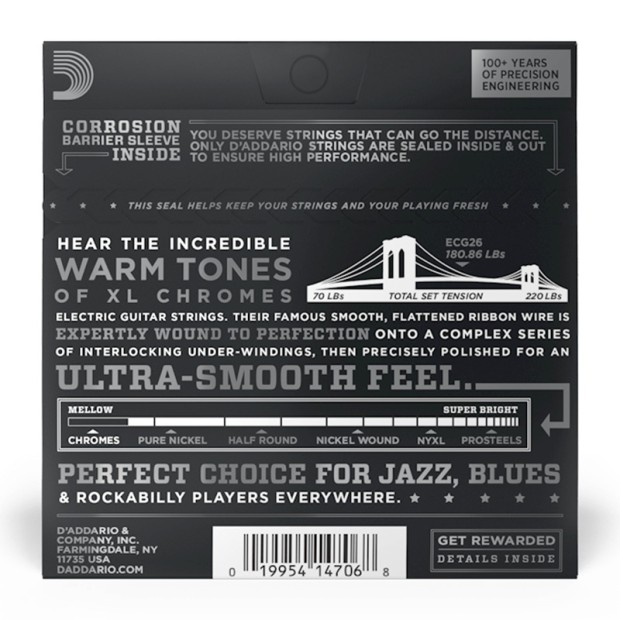 سیم گیتار الکتریک داداریو D'Addario ECG26