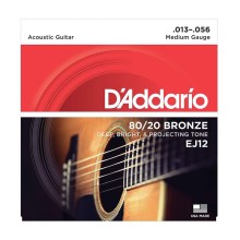 قیمت خرید فروش سیم گیتار آکوستیک داداریو D'Addario EJ12