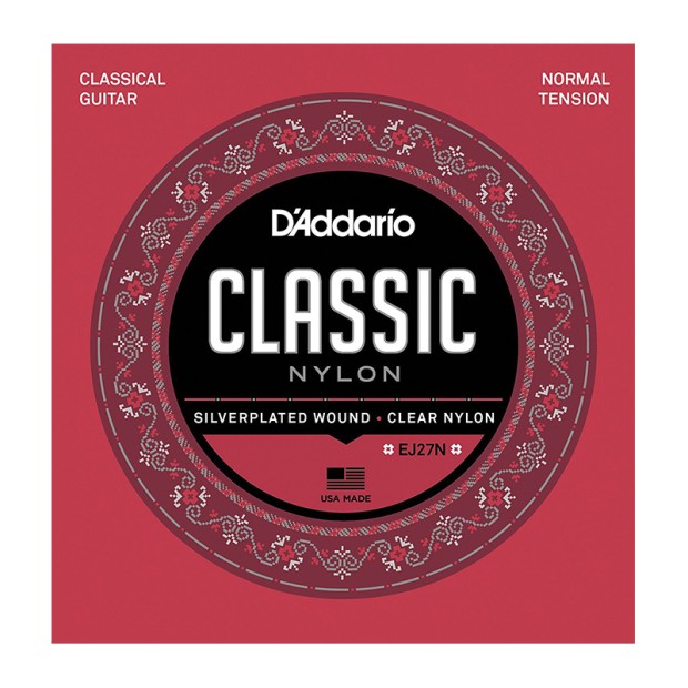 سیم گیتار کلاسیک داداریو D'Addario EJ27N Student Nylon Normal Tension