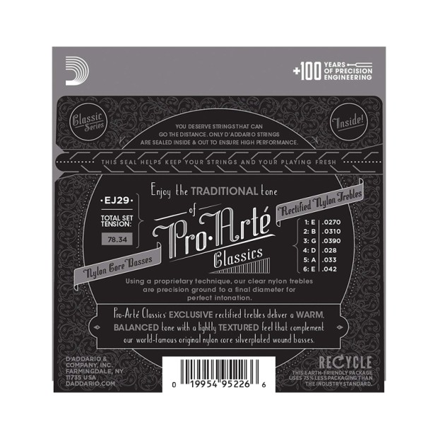 سیم گیتار کلاسیک داداریو D'Addario EJ29