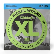 قیمت خرید فروش سیم گیتار الکتریک داداریو D'Addario EXL130+ Nickel Guitar Strings 8.5-39 X-Super Light Plus