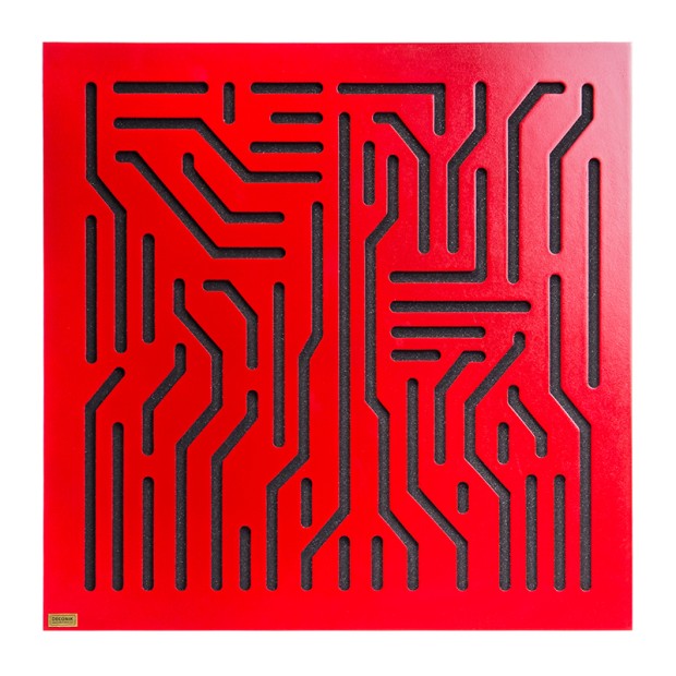 پنل آکوستیک دکونیک Deconik Azteka W Red