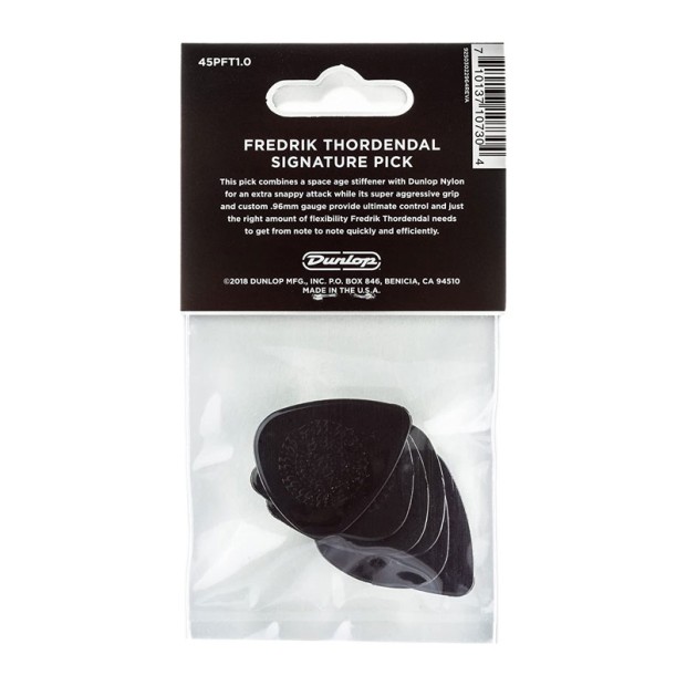 پیک گیتار دانلوپ Dunlop 45PFT1.0 Meshuggah Fredrik Thordendal Signature 6-pack
