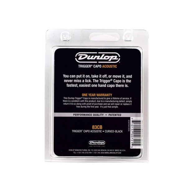 باره بند دانلوپ Dunlop 83CB Trigger Acoustic Capo
