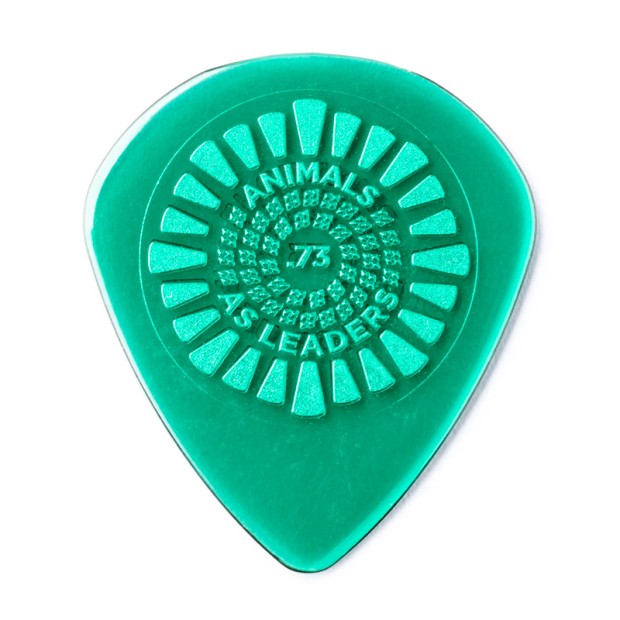 پیک گیتار دانلوپ Dunlop AALP02 0.73mm Animals As Leaders Primetone Green Guitar Pick