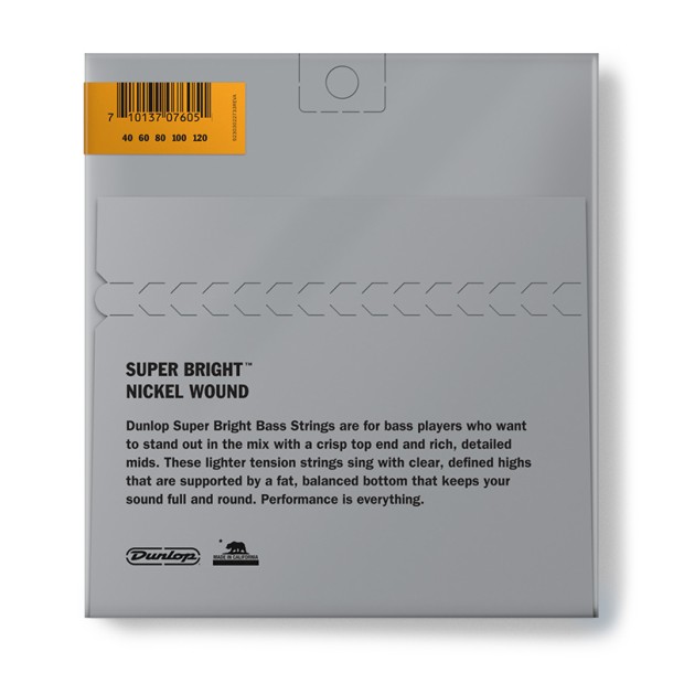 سیم گیتار بیس دانلوپ Dunlop DBSBN40120