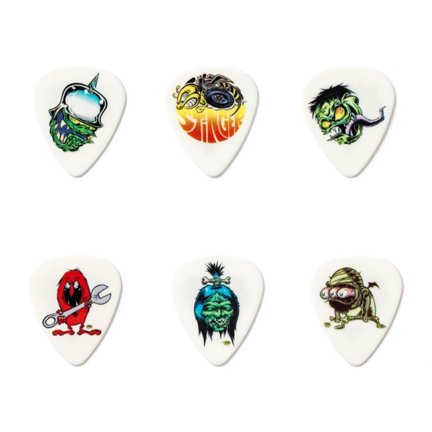 پیک گیتار دانلوپ Dunlop Dirty Donny 1 Blackline Art Picks BL111T