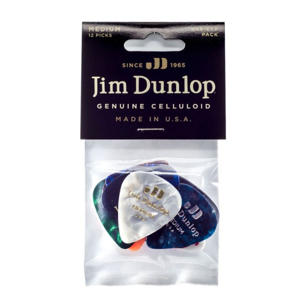 پیک گیتار دانلوپ Dunlop PVP106 Celluloid Variety Pack