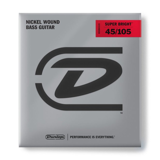 سیم گیتار بیس دانلوپ Dunlop Super Bright 45-105