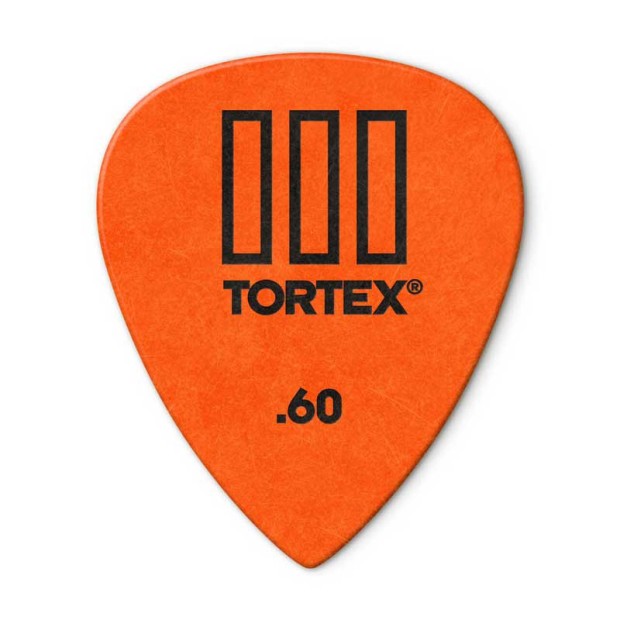 پیک گیتار دانلوپ Dunlop Tortex TIII .60mm