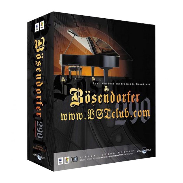 وی اس تی پلاگین East West East West PMI Bosendorfer 290 Grand Piano
