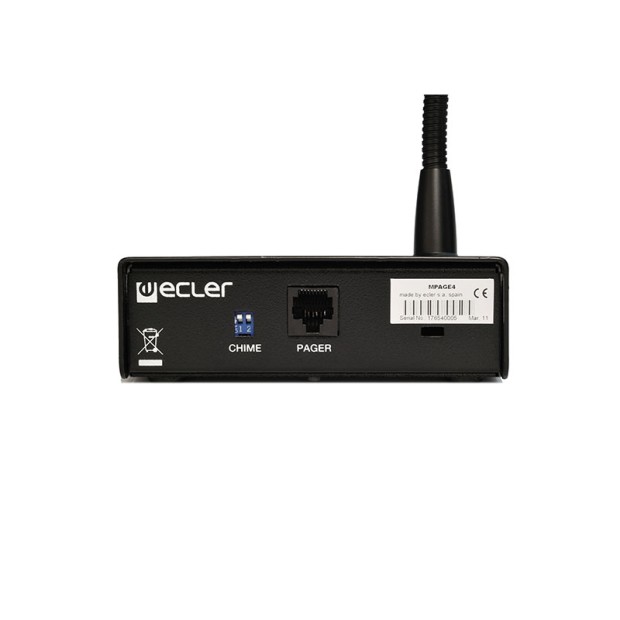 میکروفون پیجینگ اکلر Ecler MPAGE4