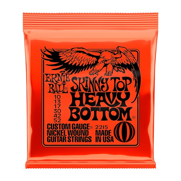 سیم گیتار الکتریک ارنی بال Ernie Ball 2215 Skinny Top Heavy Bottom Nickel Wound Electric Strings