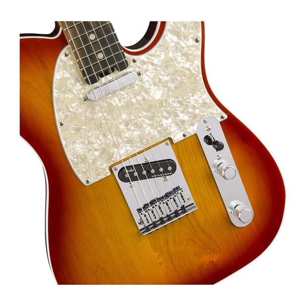 گیتار الکتریک فندر Fender American Elite Telecaster - Aged Cherry Burst w/ Ebony Fingerboard