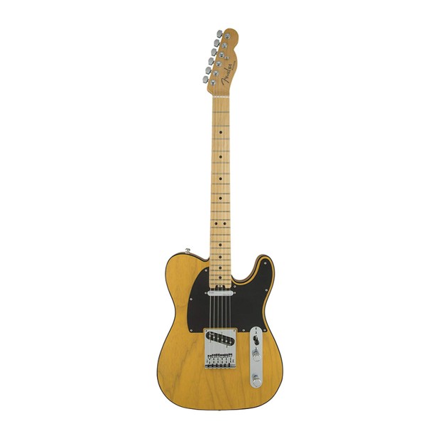 گیتار الکتریک فندر Fender American Elite Telecaster - Butterscotch Blonde w/ Maple Fingerboard