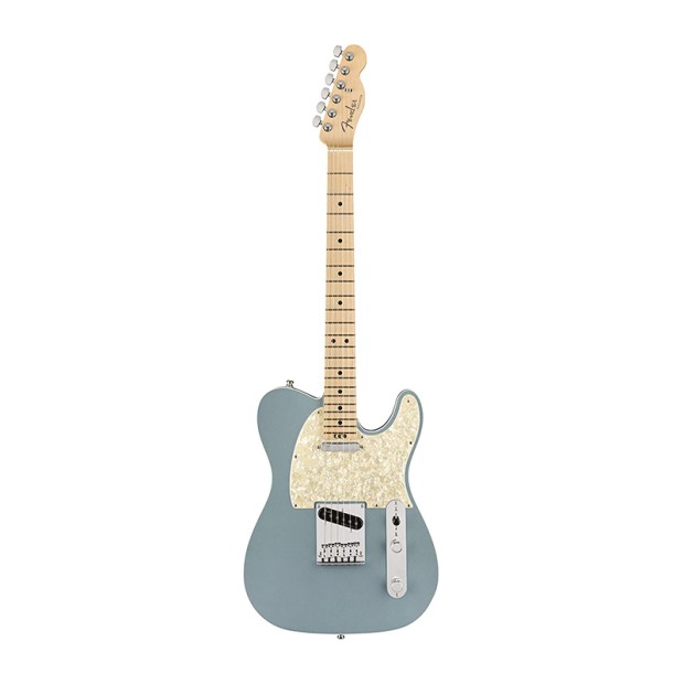 گیتار الکتریک فندر Fender American Elite Telecaster - Satin Ice Blue Metallic w/ Maple Fingerboard