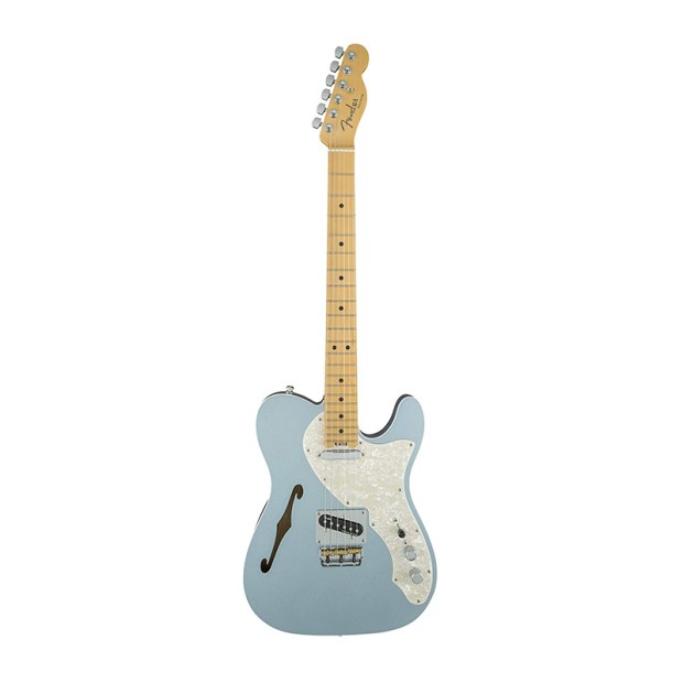 گیتار الکتریک فندر Fender American Elite Telecaster Thinline - Mystic Ice Blue w/ Maple Fingerboard