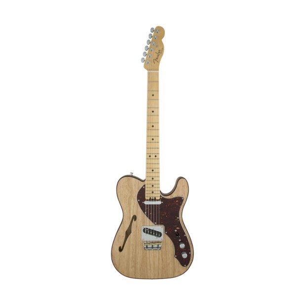 گیتار الکتریک فندر Fender American Elite Telecaster Thinline - Natural w/ Maple Fingerboard