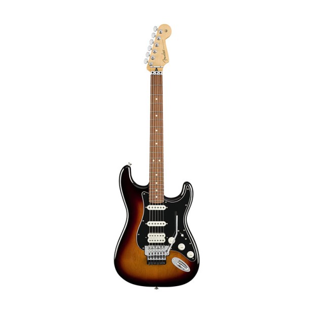 گیتار الکتریک فندر Fender Player Series Stratocaster HSS with Floyd Rose-3-Tone Sunburst w/ Pau Ferro Fingerboard