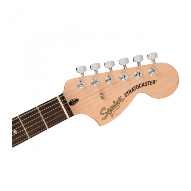 گیتار الکتریک فندر Squier FSR Affinity Strat QMT LRL Crimson Red Transparent