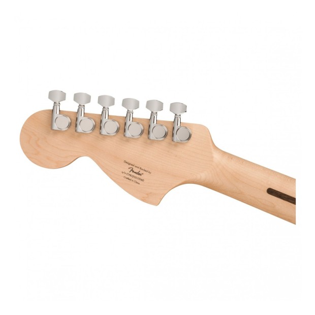 گیتار الکتریک فندر Squier FSR Affinity Strat QMT LRL Crimson Red Transparent