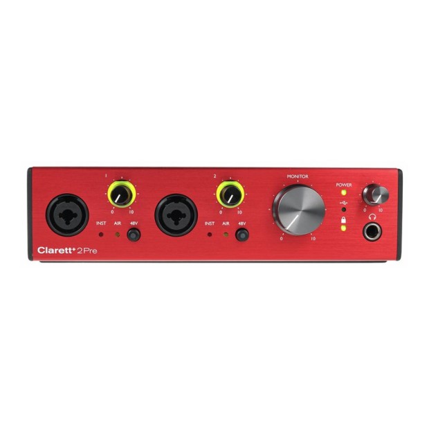 کارت صدا فوکوسرایت Focusrite Clarett+ 2Pre USB-C
