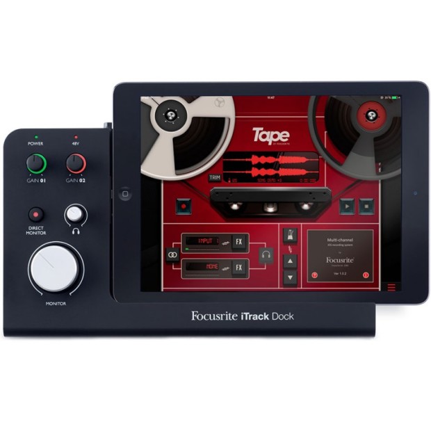 کارت صدا مخصوص آیپد فوکوسرایت Focusrite iTrack Dock