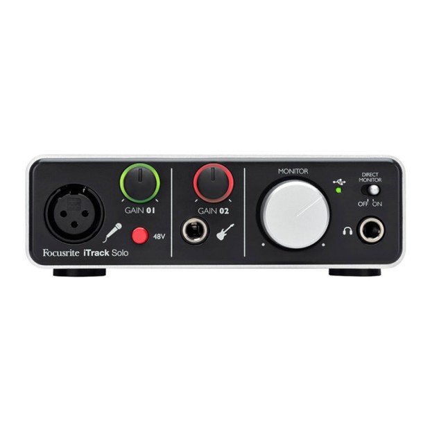 کارت صدا با قابلیت اتصال به آیپد فوکوسرایت Focusrite iTrack Solo