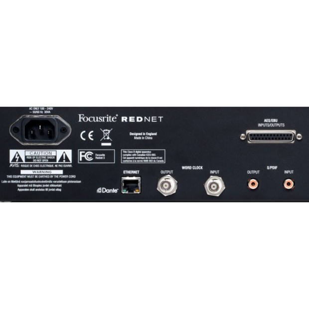 کارت صدا فوکوسرایت focusrite-rednet-1