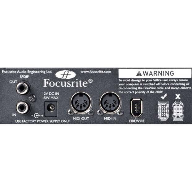 کارت صدا فوکوسرایت Focusrite Saffire Pro 14