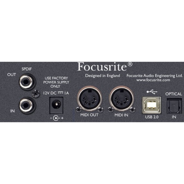 کارت صدا فوکوسرایت Focusrite Scarlett 18i6 USB 2.0