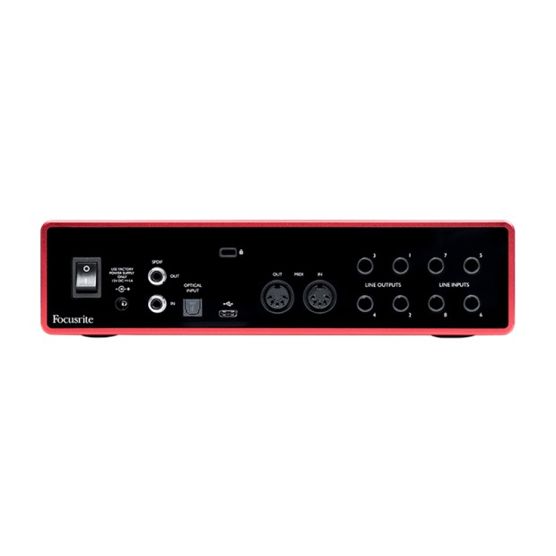 کارت صدا فوکوسرایت Focusrite Scarlett 18i8 3rd Gen