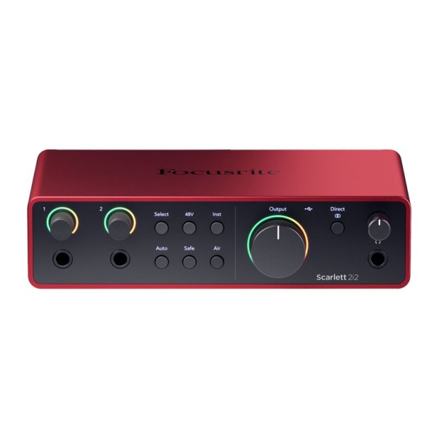 کارت صدا فوکوسرایت Focusrite Scarlett 2i2 4th Gen