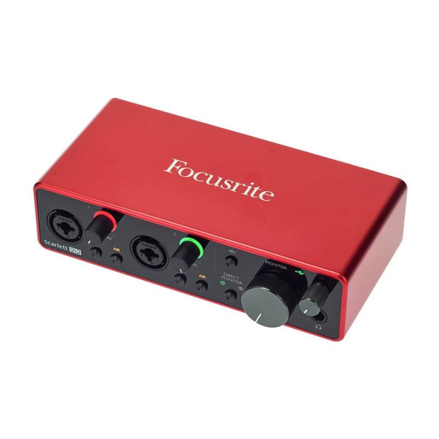 کارت صدا فوکوسرایت Focusrite Scarlett 2i2 Studio 3rd Gen Recording Bundle