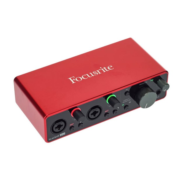 کارت صدا فوکوسرایت Focusrite Scarlett 2i2 Studio 3rd Gen Recording Bundle