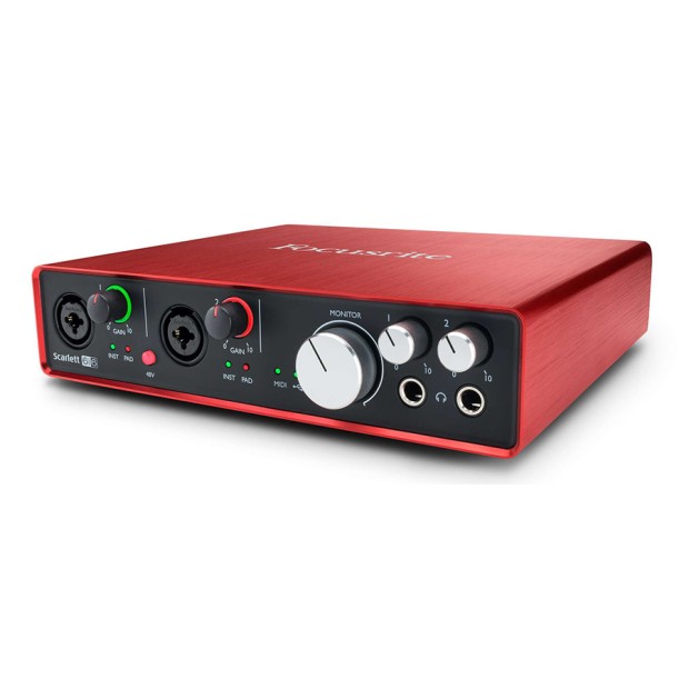 کارت صدا فوکوسرایت Focusrite Scarlett 6i6 G2
