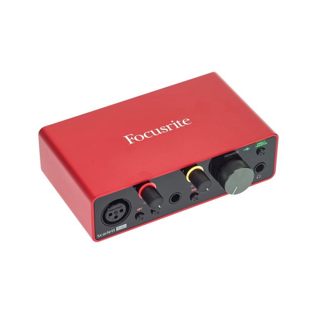 کارت صدا فوکوسرایت Focusrite Scarlett Solo Studio 3rd Gen Recording Bundle