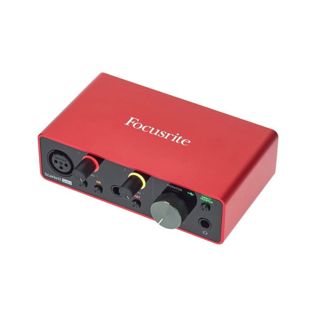 کارت صدا فوکوسرایت Focusrite Scarlett Solo Studio 3rd Gen Recording Bundle