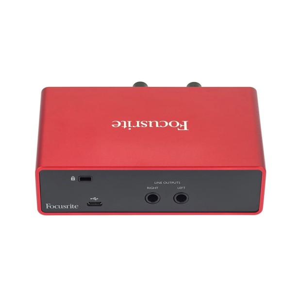 کارت صدا فوکوسرایت Focusrite Scarlett Solo Studio 3rd Gen Recording Bundle