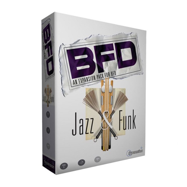 وی اس تی پلاگین اف ایکسپنشن FXpansion BFD Jazz and Funk