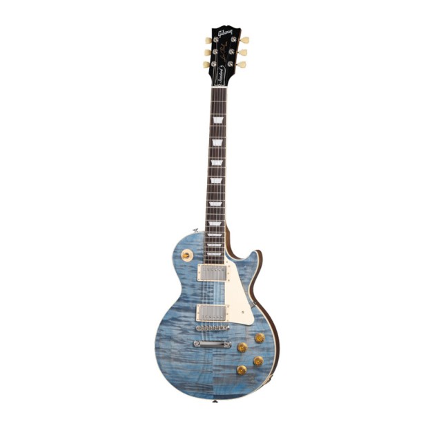 گیتار الکتریک گیبسون Gibson Les Paul Standard 50s Figured Top Ocean Blue